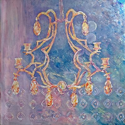 Welcome- oil on canvas 50x50 - 2024